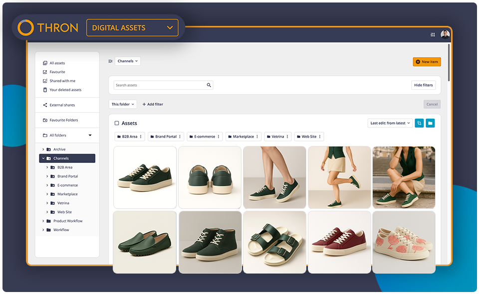 THRON - Digital assets