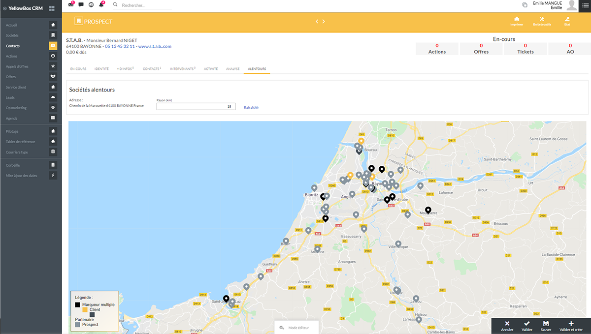 Géolocalisez vos données