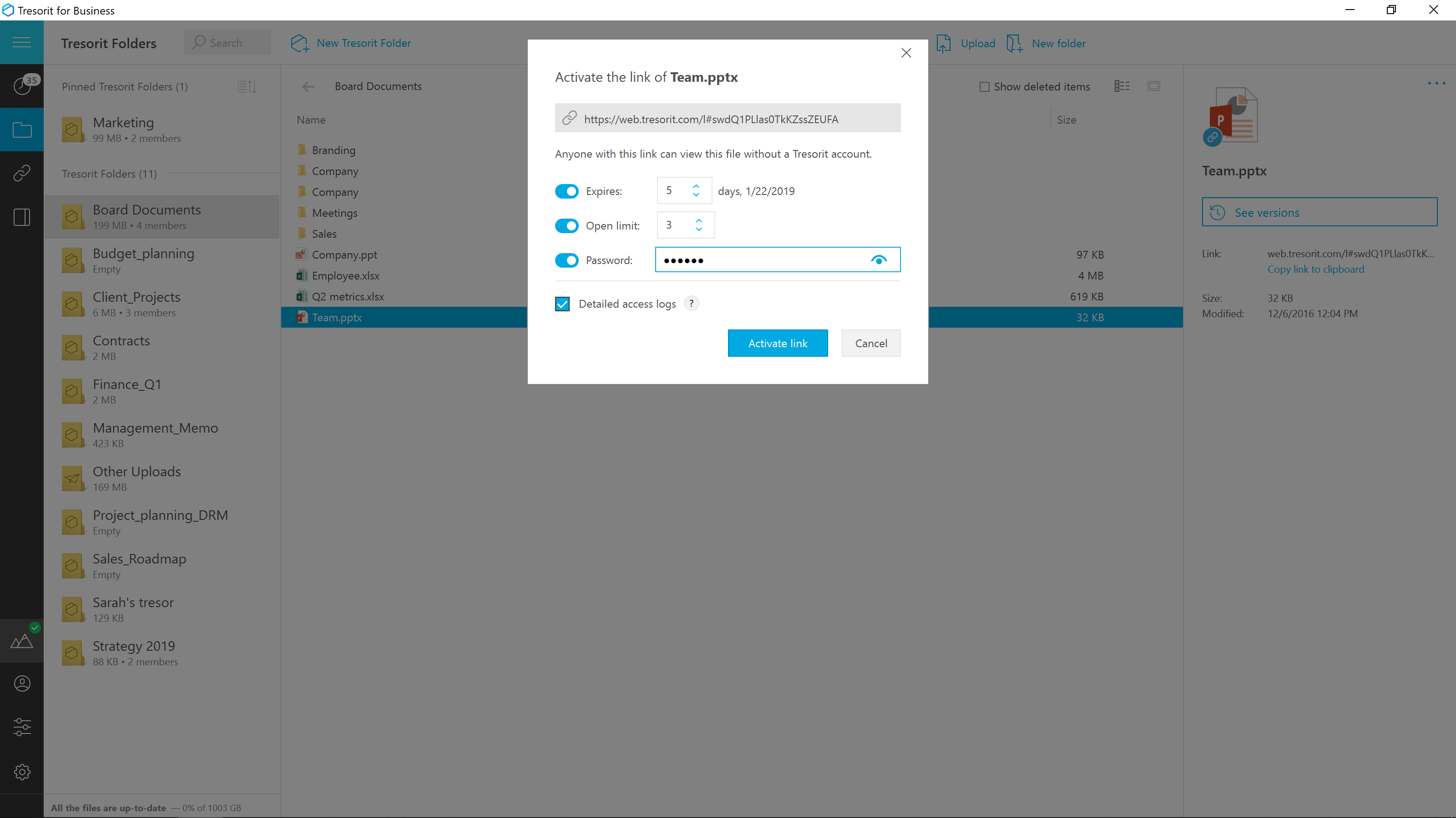 Tresorit - link settings.png Tresorit - link settings.png