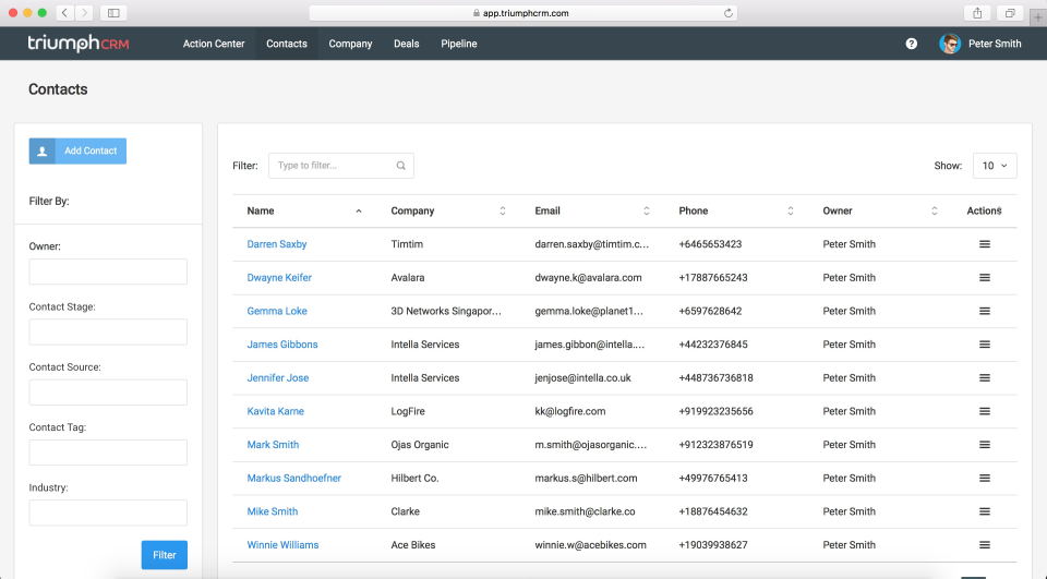 TriumphCRM-screenshot-1 TriumphCRM-screenshot-1