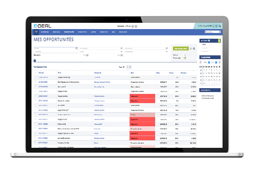 E-DEAL SALES Gestion des opportunités commerciales E-DEAL SALES Gestion des opportunités commerciales