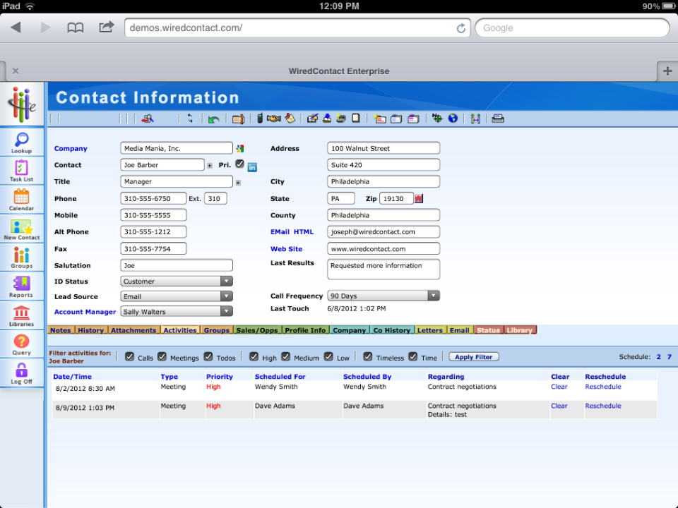 WiredContact Enterprise-screenshot-0 WiredContact Enterprise-screenshot-0