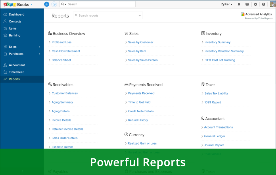 Zoho Books-screenshot-2 Zoho Books-screenshot-2