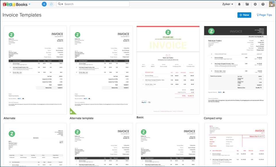 Zoho Books-screenshot-4 Zoho Books-screenshot-4