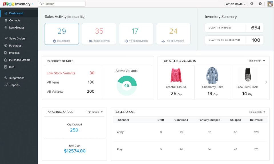 Zoho Inventory Vs Gsm Gestion Stock Modulaire Comparatif