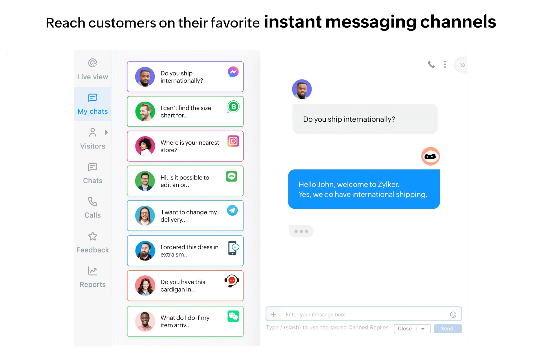 Zoho SalesIQ - Screenshot 8