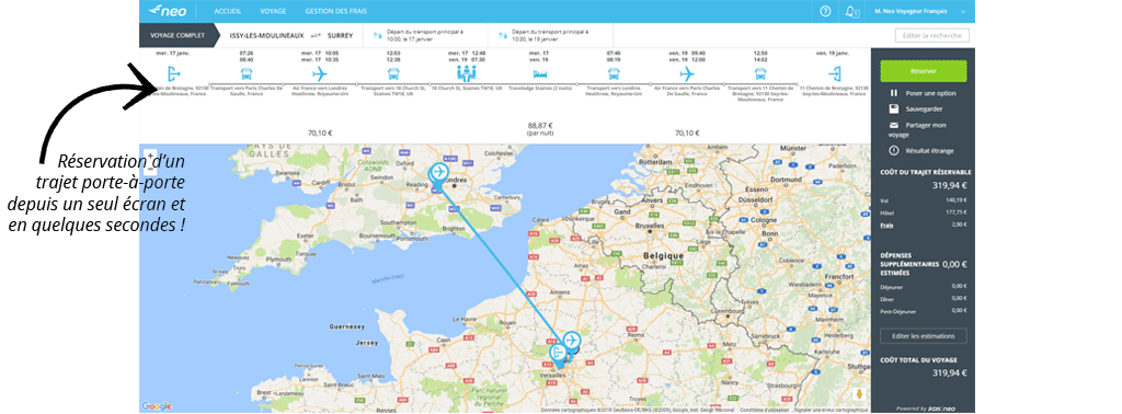 KDS Neo gestion des voyages d'affaires KDS Neo gestion des voyages d'affaires