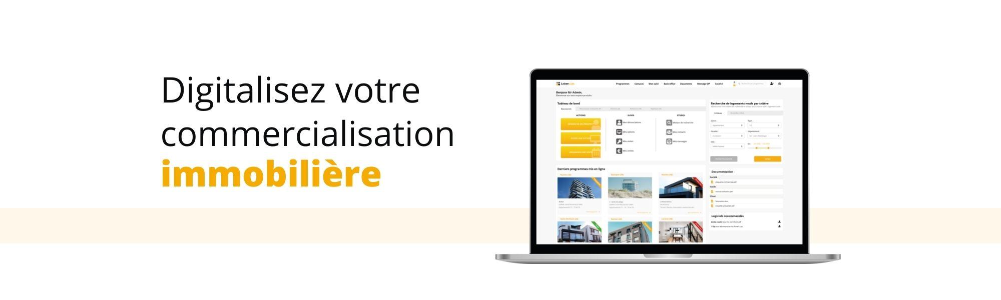 CRM Immobilier Leizee pour promoteurs immobiliers