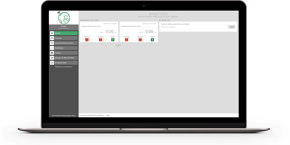 Client extranet Client extranet