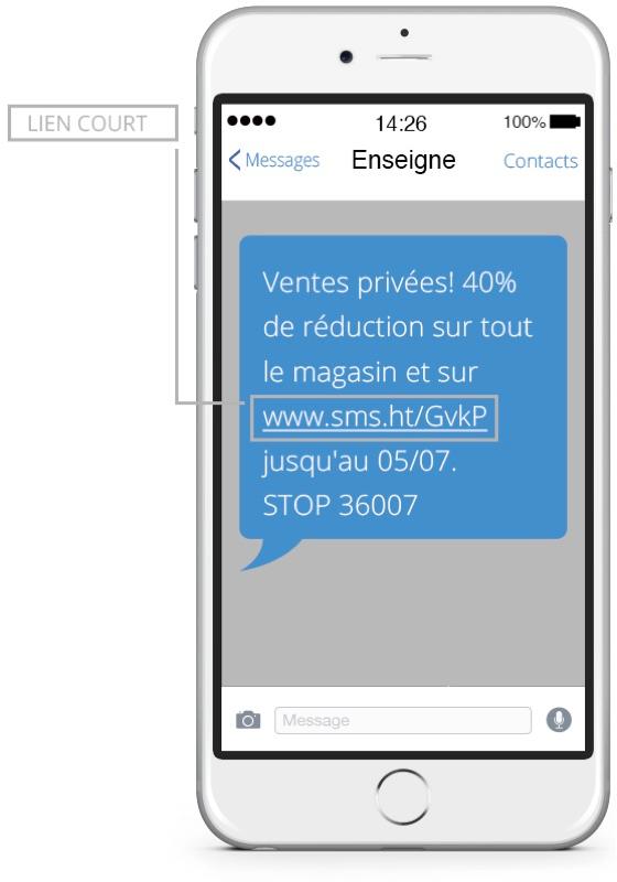 iSend Pro : création de liens courts iSend Pro : création de liens courts