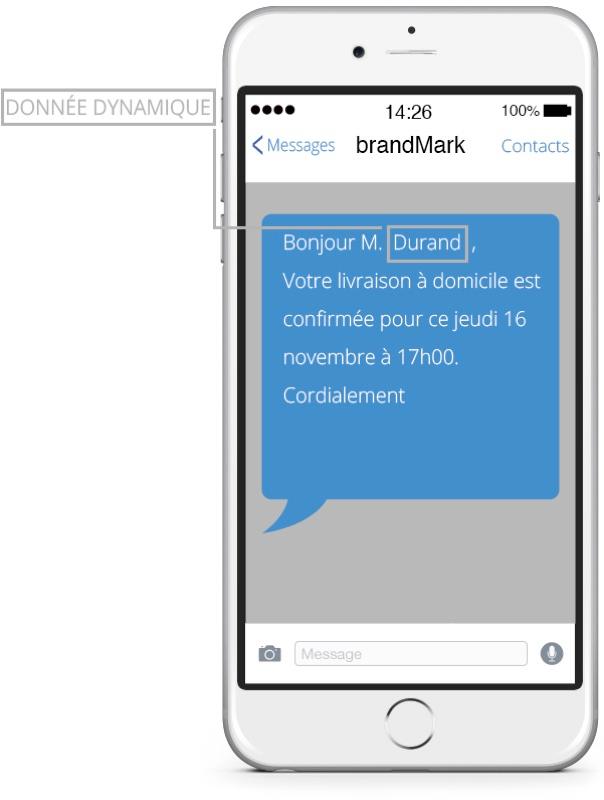iSend Pro : personnalisation des SMS avec le prénom du client iSend Pro : personnalisation des SMS avec le prénom du client