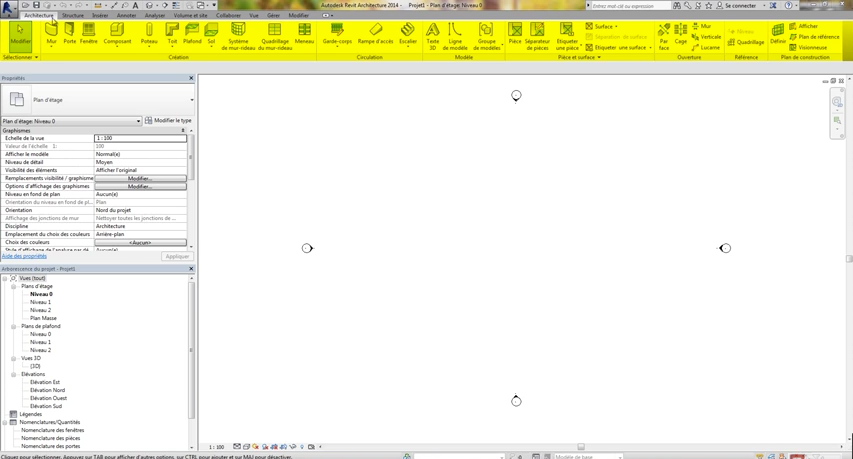 Barre d'outils de revit Barre d'outils de revit