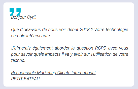 exemple de leads blacksales exemple de leads blacksales