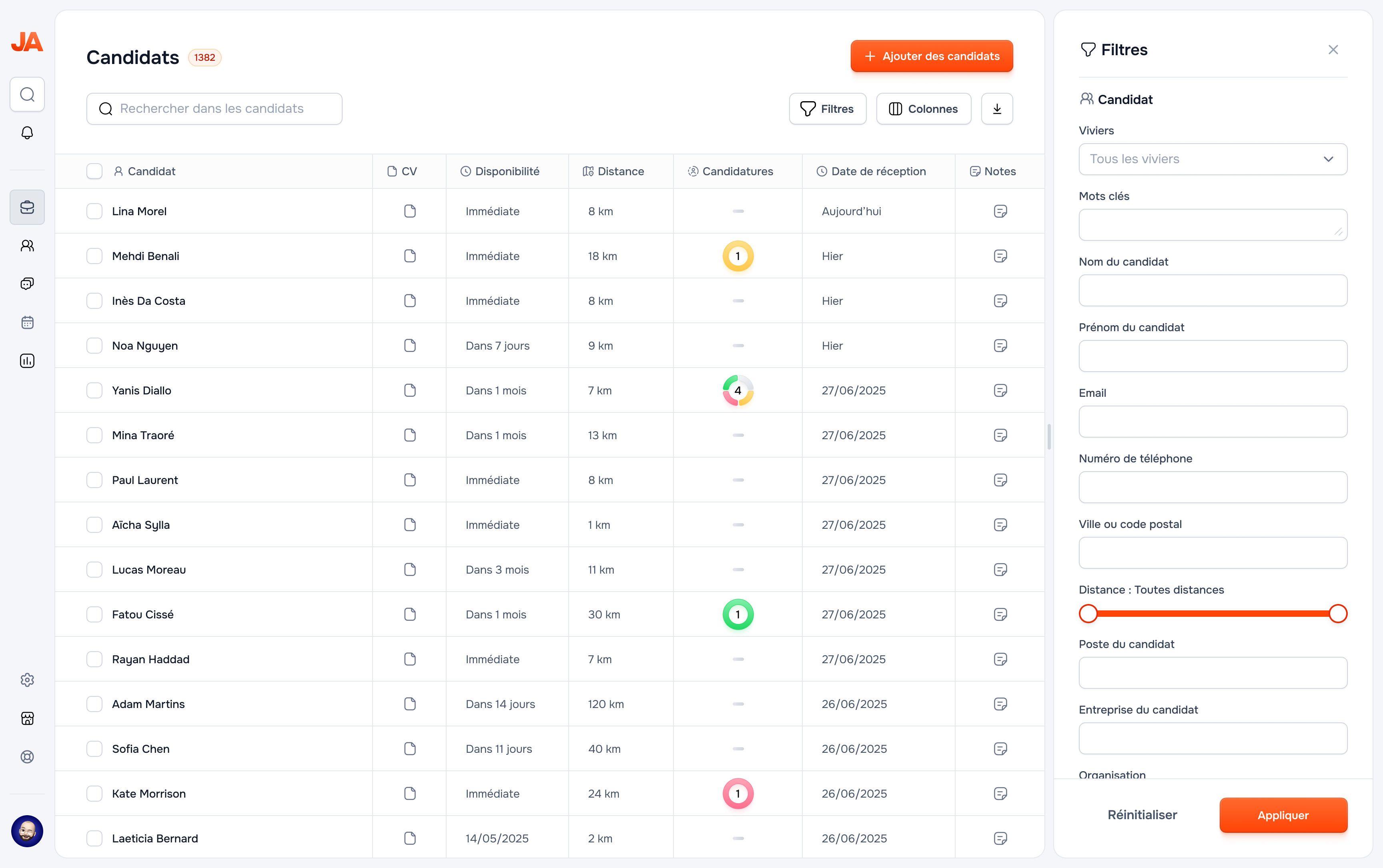 JobAffinity - Capture d'écran 2
