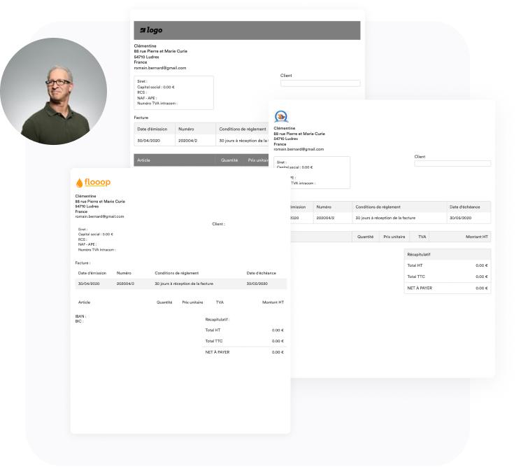 Choisissez un outil de facturation tout-en-un qui vous permet de personnaliser vos factures, devis et autres documents en étant 100% en conformité avec la règlementation en vigueur. Choisissez un outil de facturation tout-en-un qui vous permet de personnaliser vos factures, devis et autres documents en étant 100% en conformité avec la règlementation en vigueur.