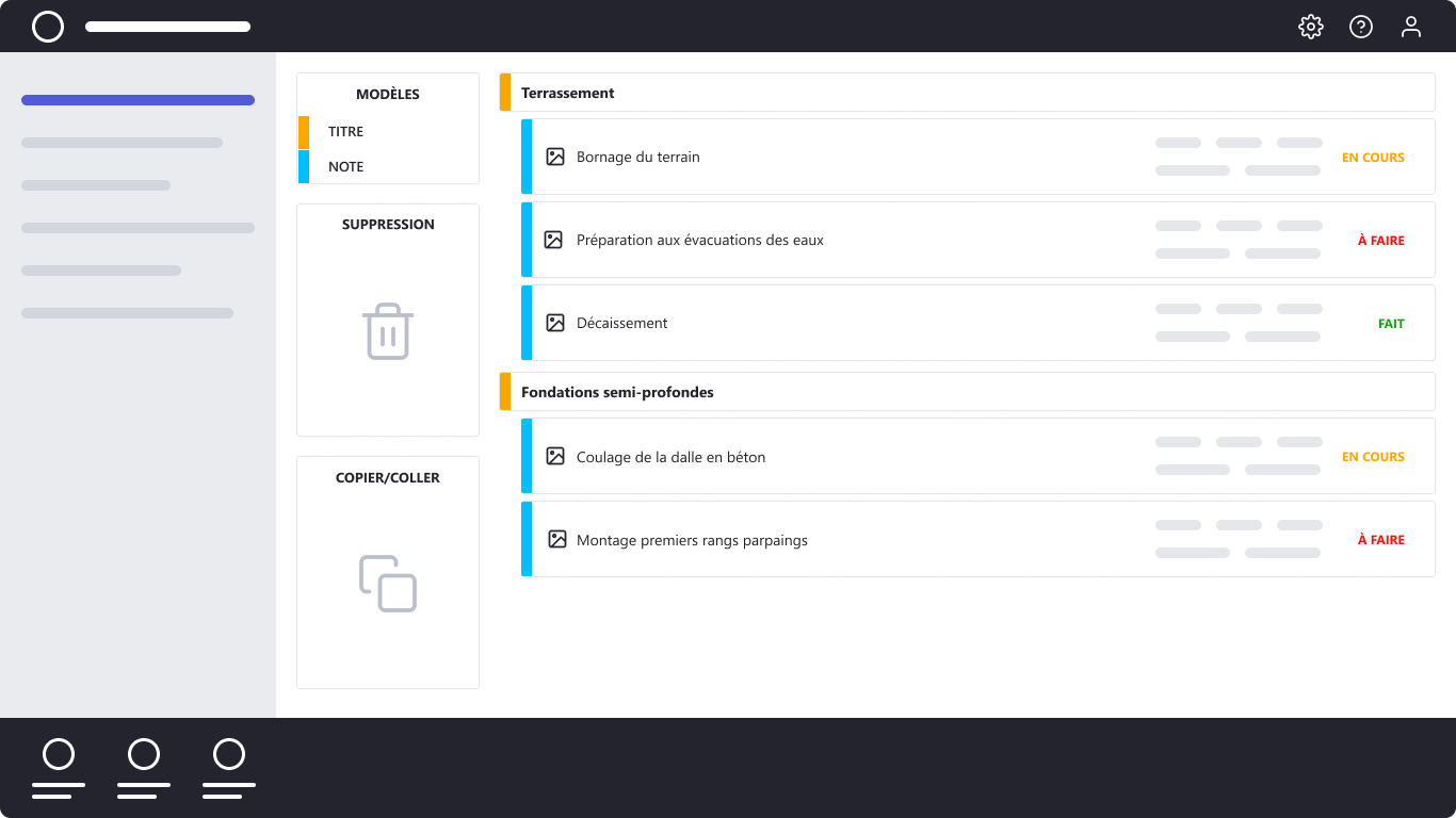 BatiScript - Suivi de chantier : Compte-rendu