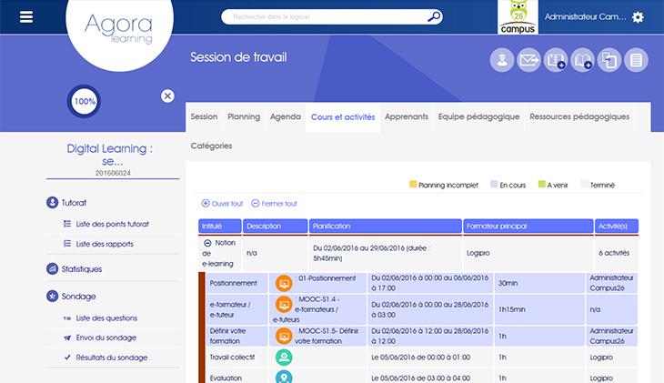 Diffusez tout type de formations en ligne : modules elearning, classes virtuelles, cours en présentiel... Diffusez tout type de formations en ligne : modules elearning, classes virtuelles, cours en présentiel...