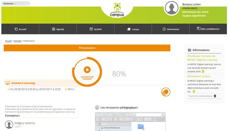 Un logiciel tourné vers l'apprenant : chat, forum, tutorat, questionnaire de satisfaction... Un logiciel tourné vers l'apprenant : chat, forum, tutorat, questionnaire de satisfaction...