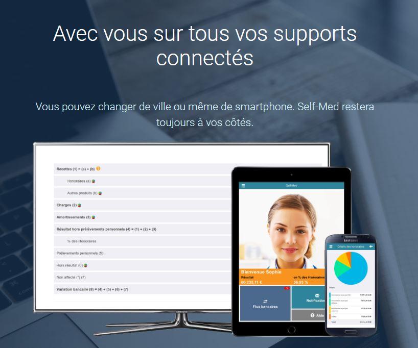Self-med - Tableau de bord multi-support