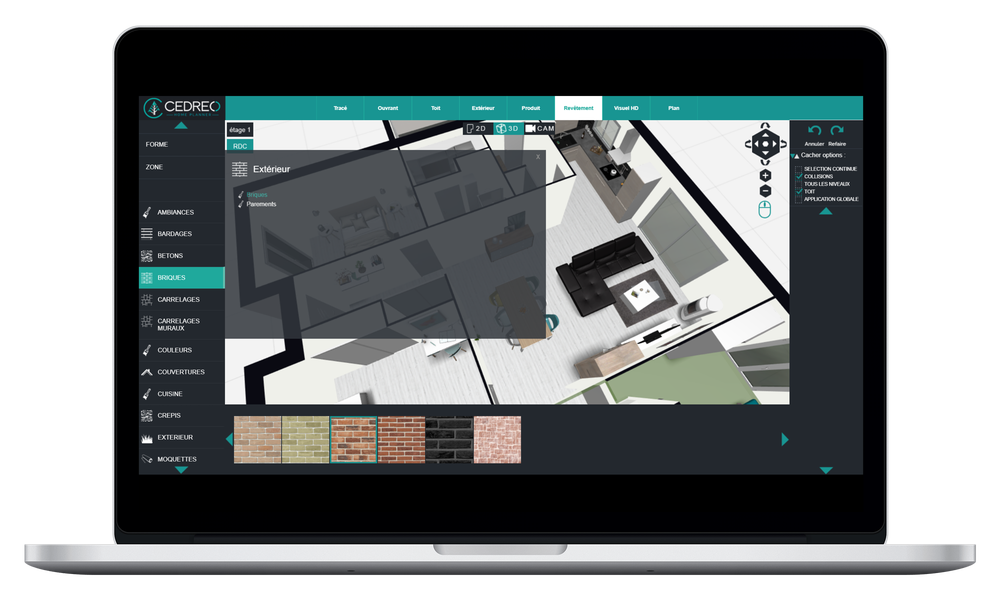 Aménagez l'intérieur et l'extérieur de votre maison en 3D Aménagez l'intérieur et l'extérieur de votre maison en 3D