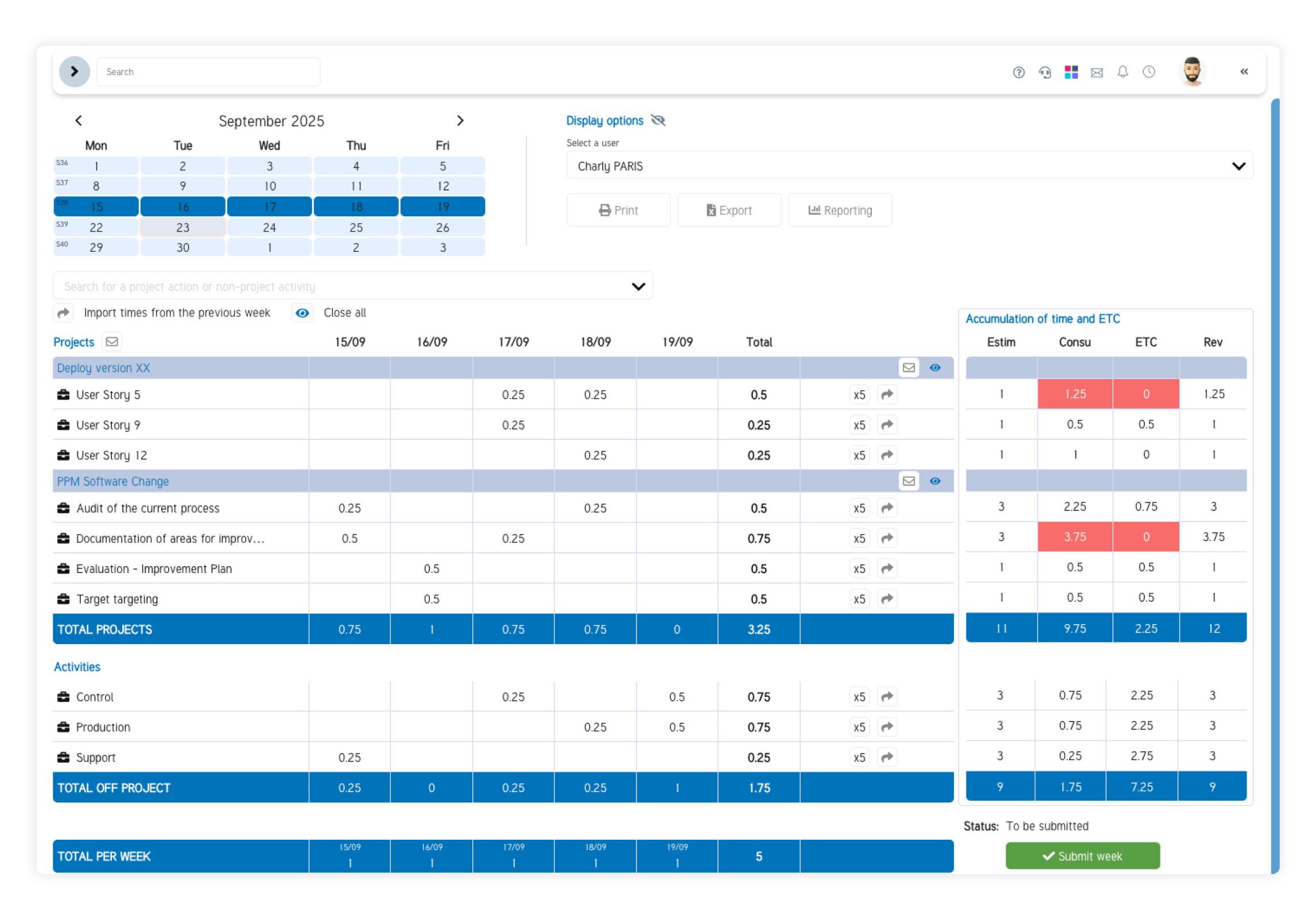 SuitePro-G - SuitePro-G collaborative timesheets: activity tracking, time entry, and workload management