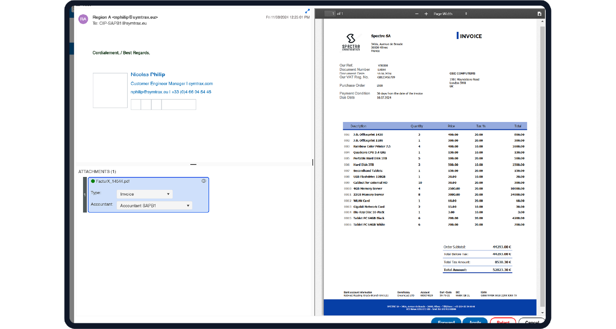 Compleo Invoice Platform - Capture d'écran 2