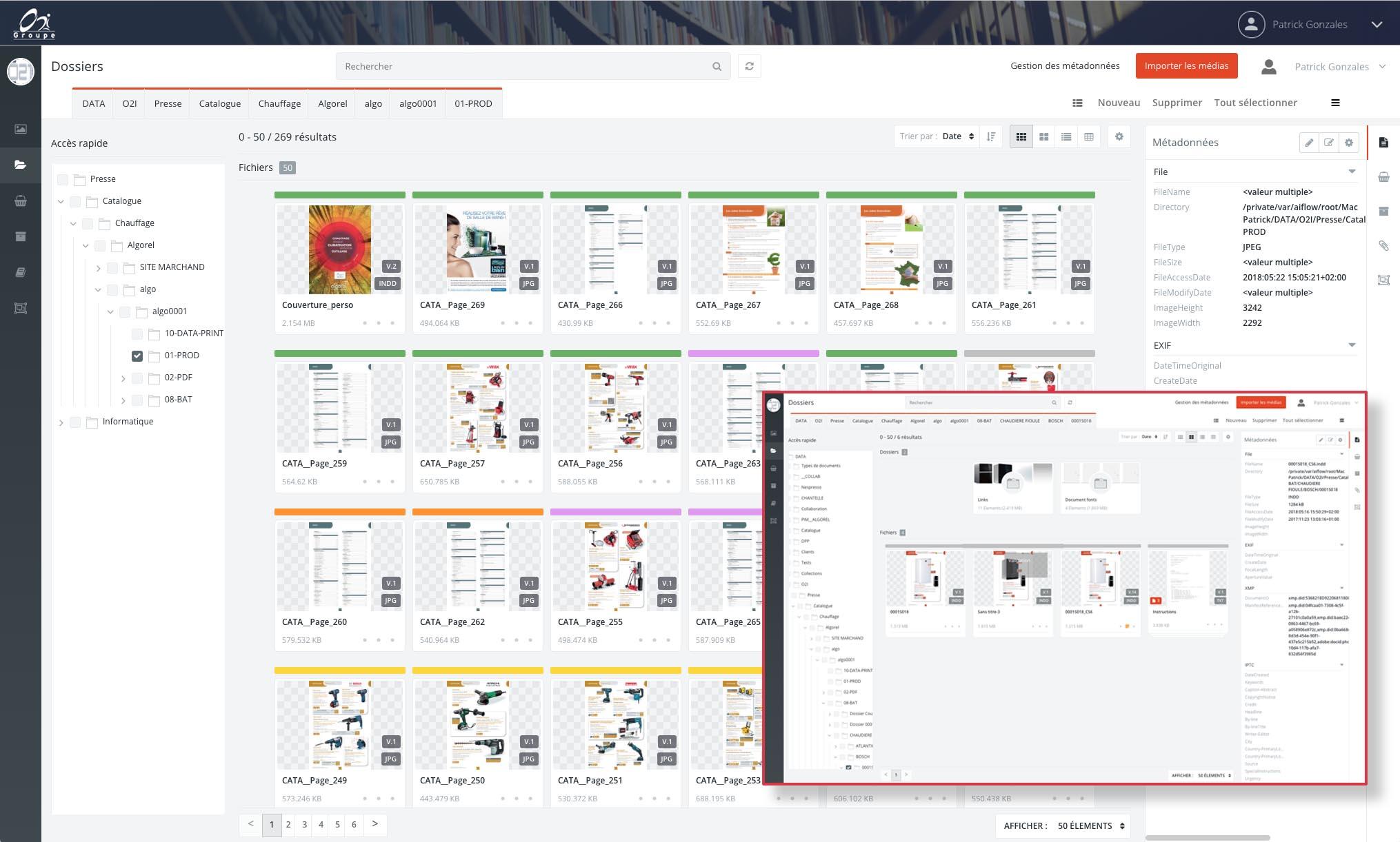 La gestion de tous les contenus dans Adiict DAM La gestion de tous les contenus dans Adiict DAM