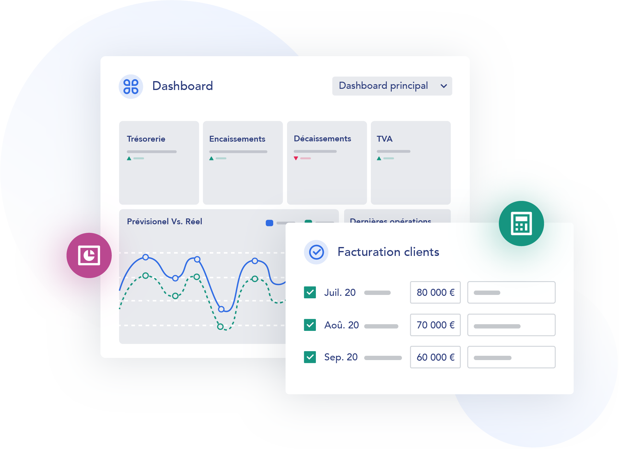 Agicap - Dashboard et Reporting