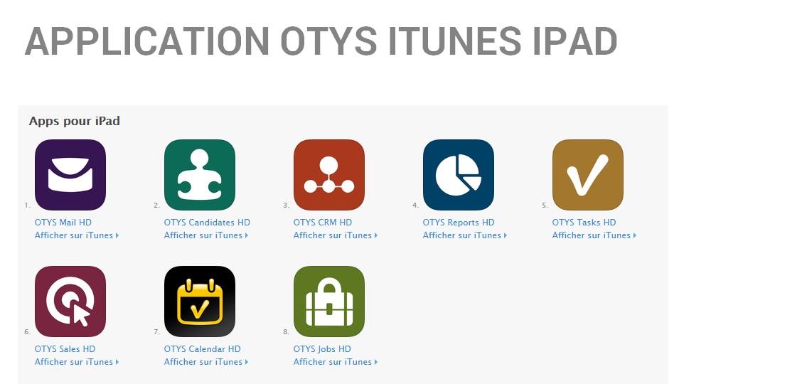 OTYS Recruiting Technology-IPAD OTYS Recruiting Technology-IPAD