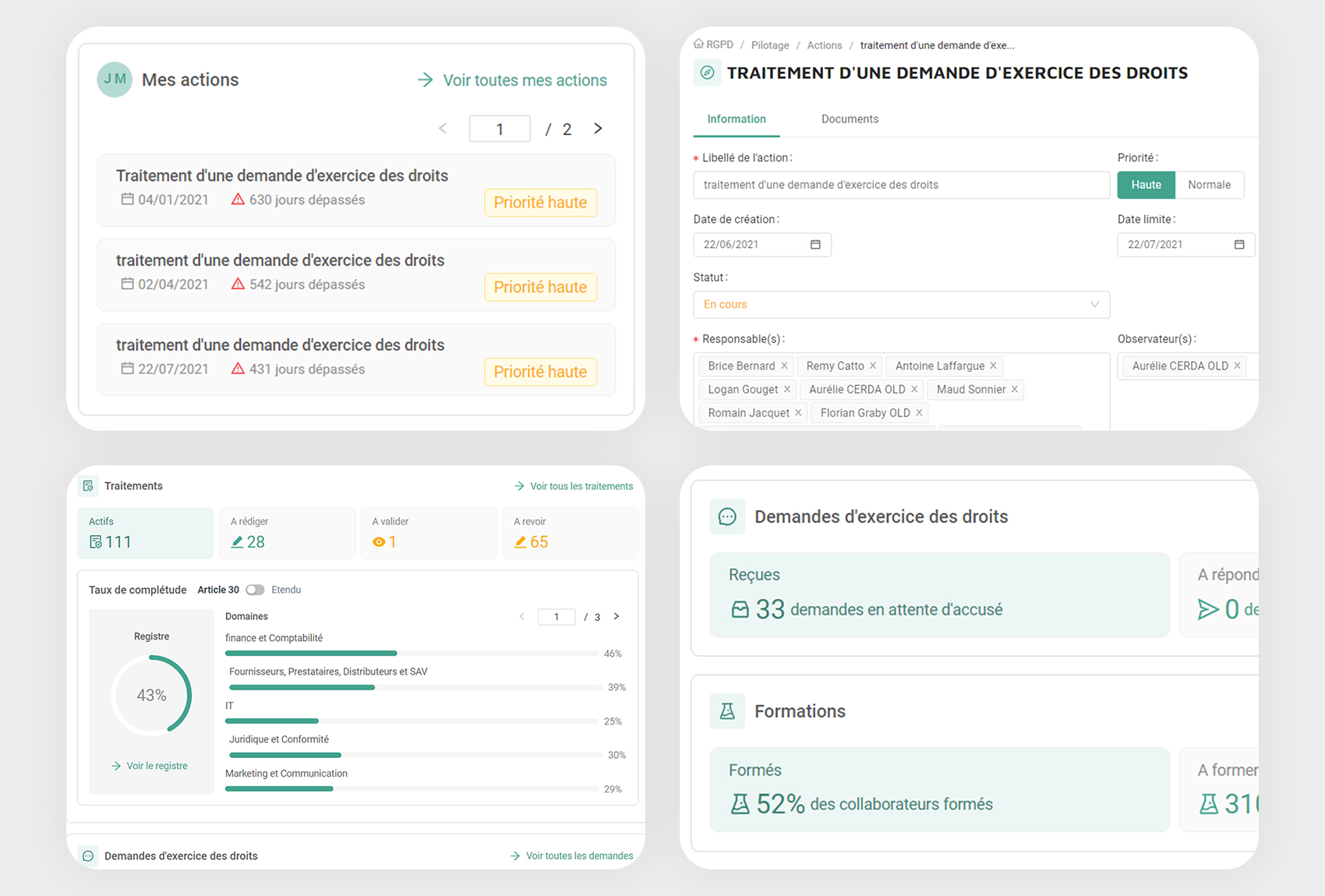 Data Legal Drive - Pilotez votre projet de mise en conformité de manière efficace