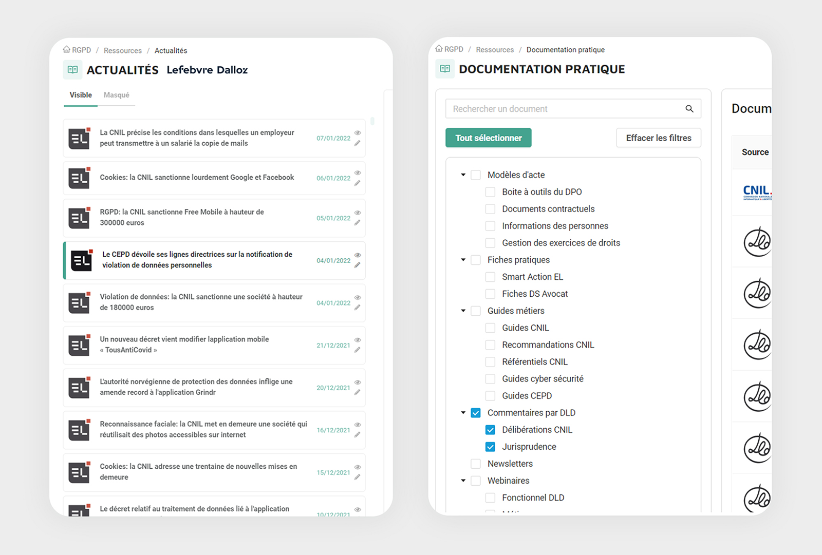 Data Legal Drive - Accédez à une base documentaire et une veille juridique permanante réalisées par des avocats experts et profitez de l'excellence des contenus des Editions Législatives