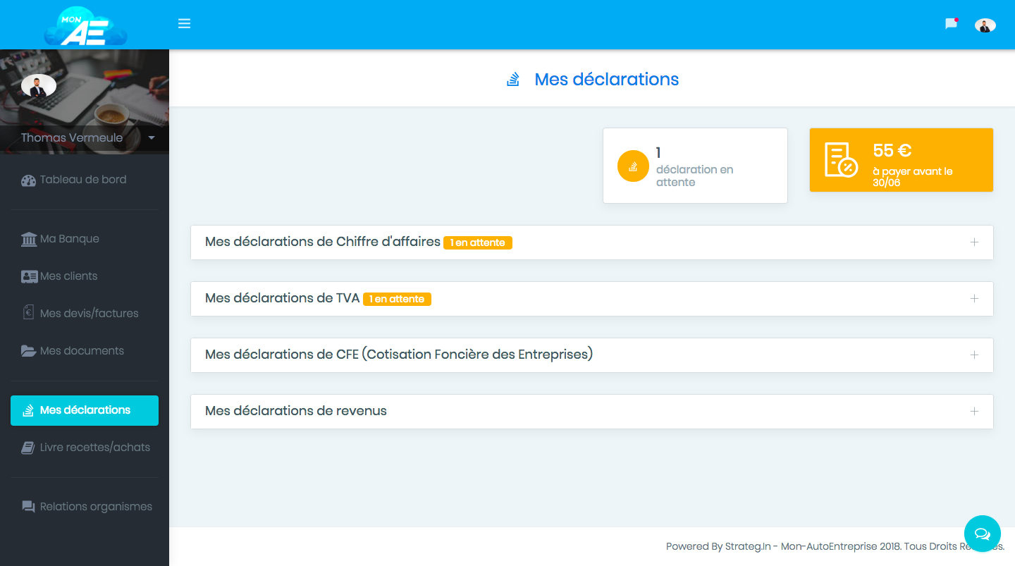 Automatisation de toutes vos déclarations pour éviter les erreurs et les oublis