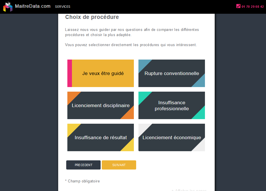 choix de la procédure de licenciement choix de la procédure de licenciement