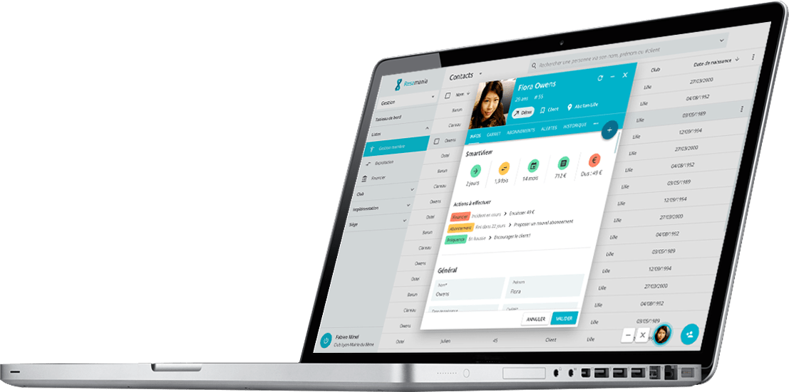 Fiche client