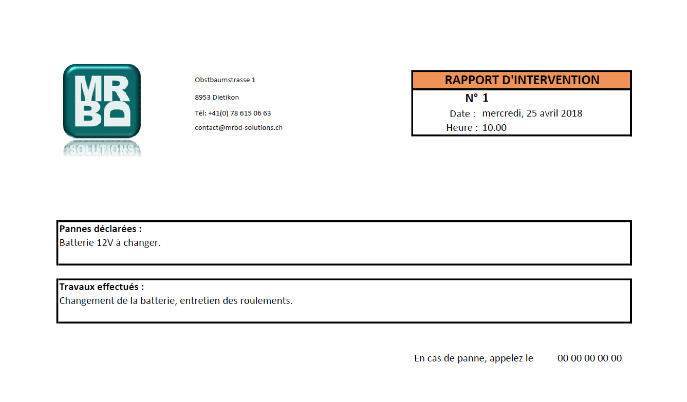 SPM - Editez des rapports d'interventions en un clic