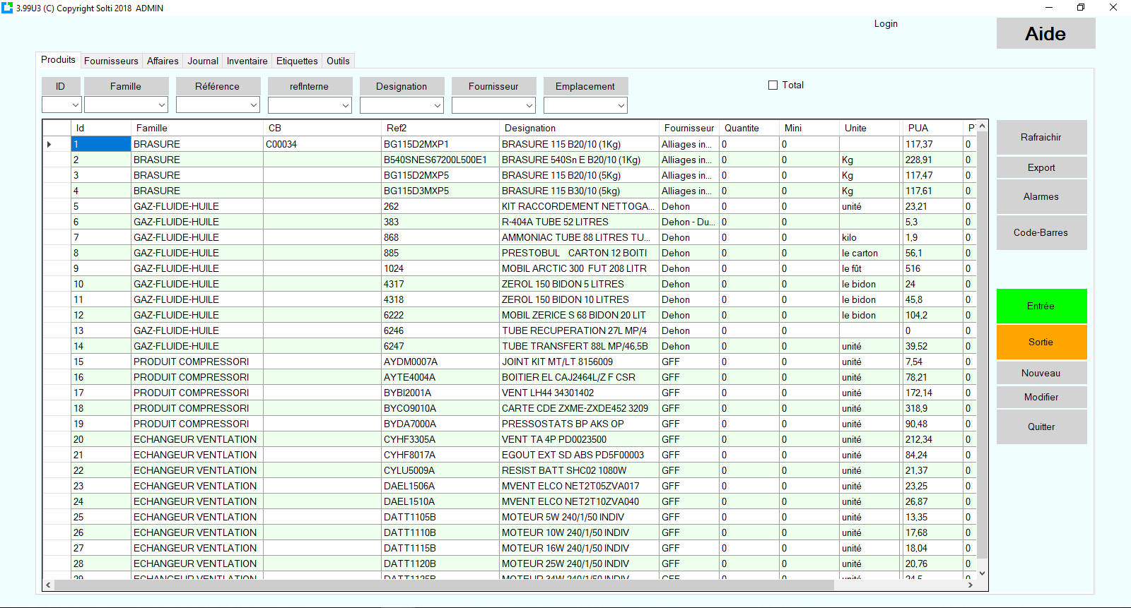 Gsm Gestion Stock Modulaire Vs B Appli Stock Comparatif