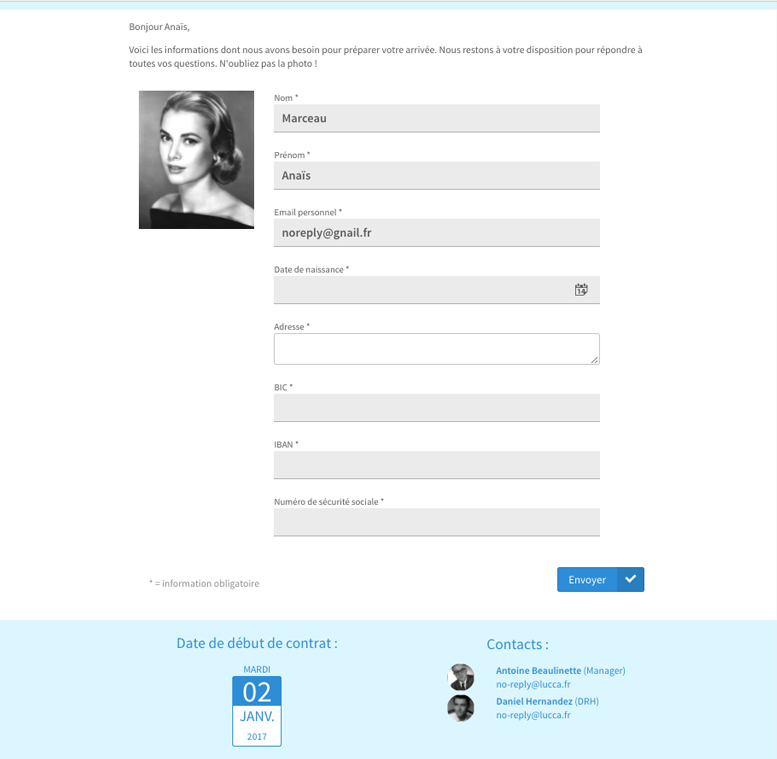 Onboarding - intégration des salariés Onboarding - intégration des salariés