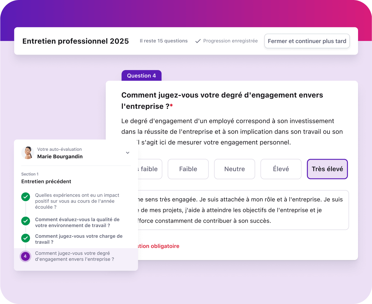 Tellent HR - Feedback