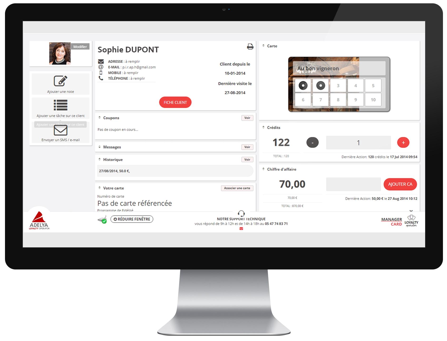 Fiche Client Loyalty Operator Fiche Client Loyalty Operator