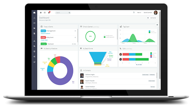 Agile CRM - Agile CRM-screenshot-0 Agile CRM - Agile CRM-screenshot-0