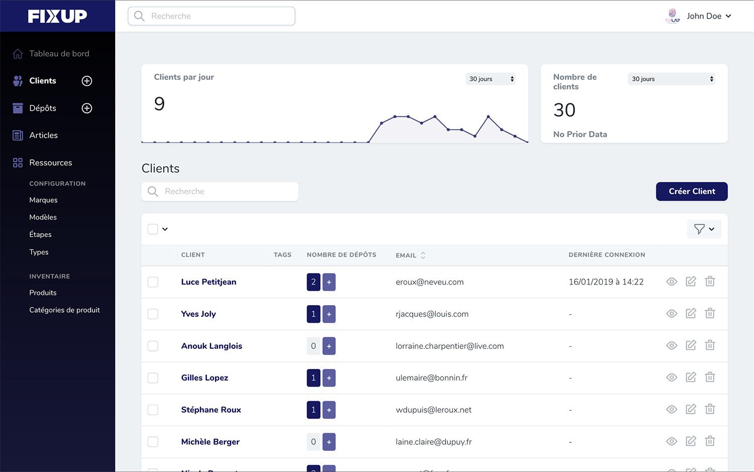 Ne perdez plus votre fichier client Ne perdez plus votre fichier client