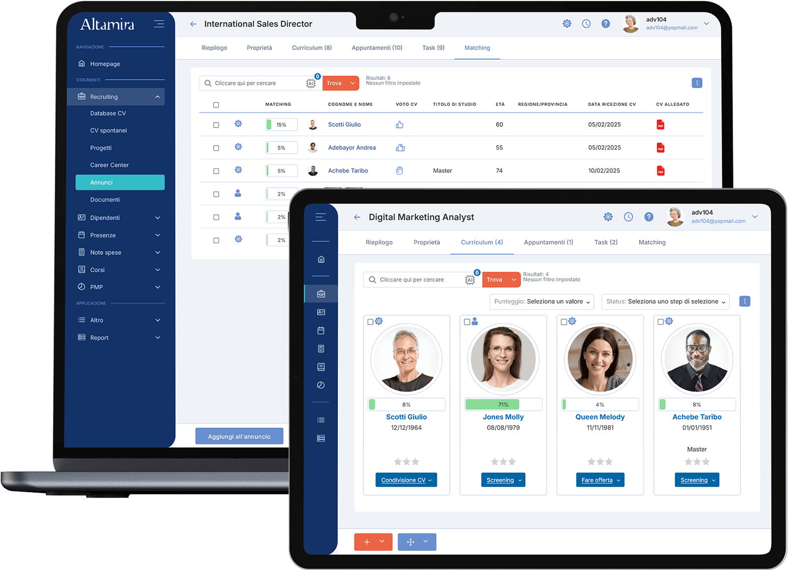 Altamira Recruiting - CV Matching