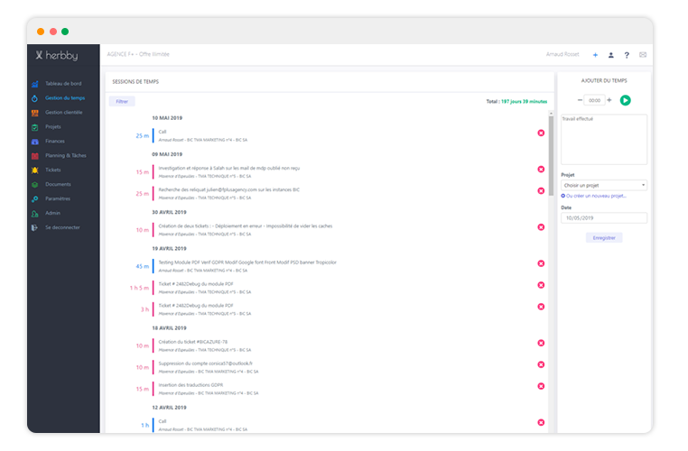Time tracking Time tracking