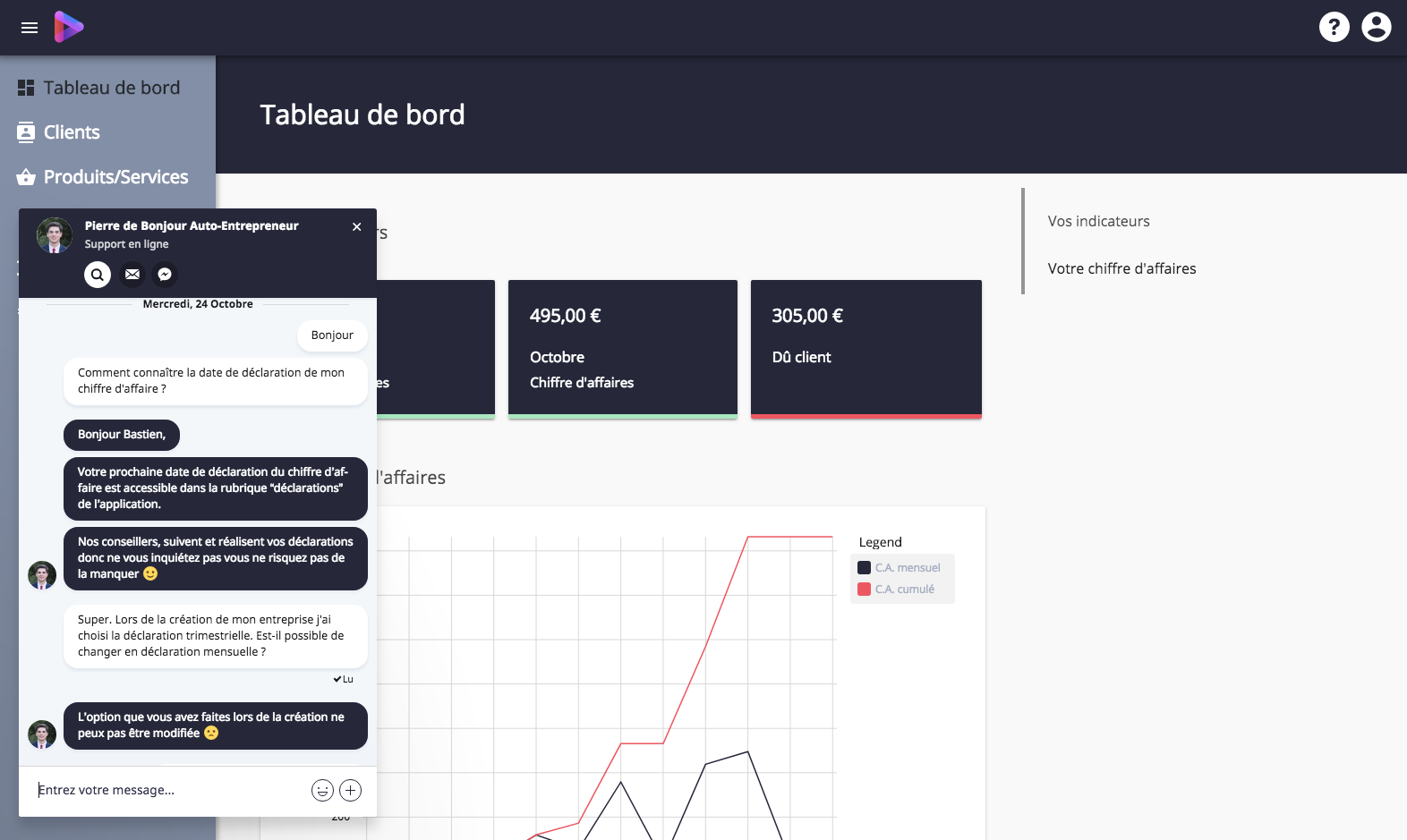 Un chat direct avec un expert-comptable Un chat direct avec un expert-comptable
