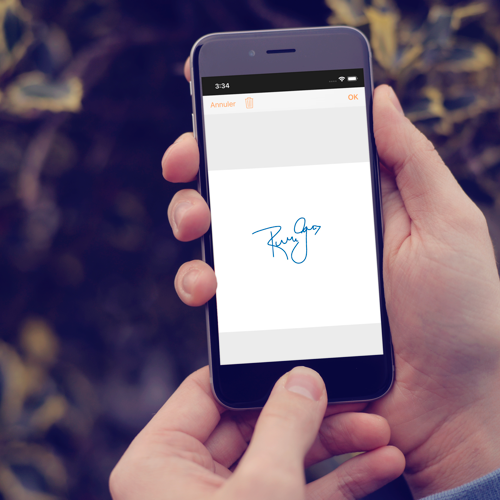 Signez sur votre smartphone Signez sur votre smartphone