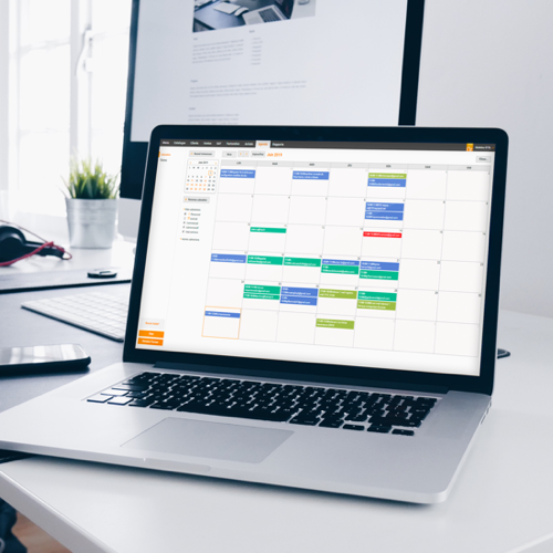 Un agenda en ligne avec des calendriers partagés pour améliorer la communication au sein de l'entreprise et être toujours ponctuel Un agenda en ligne avec des calendriers partagés pour améliorer la communication au sein de l'entreprise et être toujours ponctuel