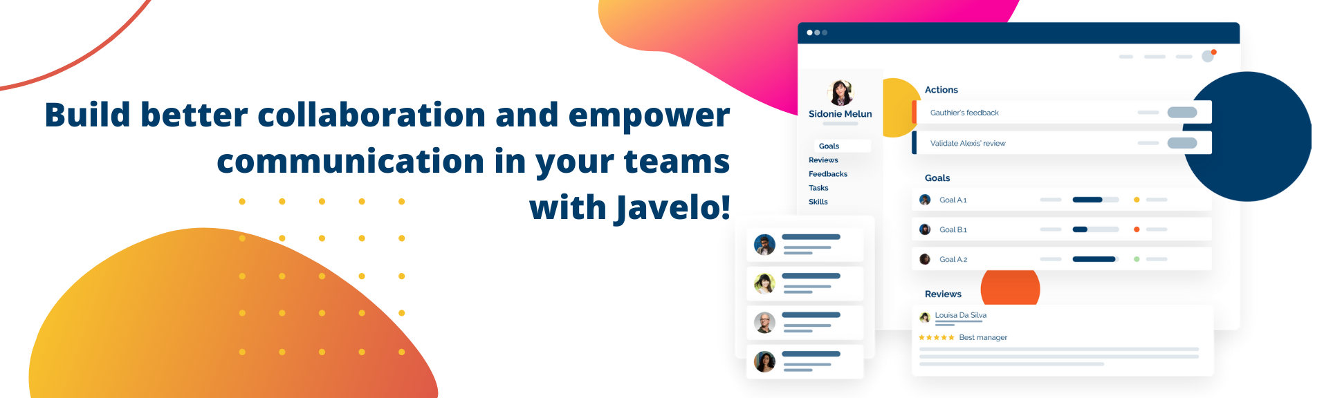Javelo by Tellent : Build better collaboration and communication in your teams!