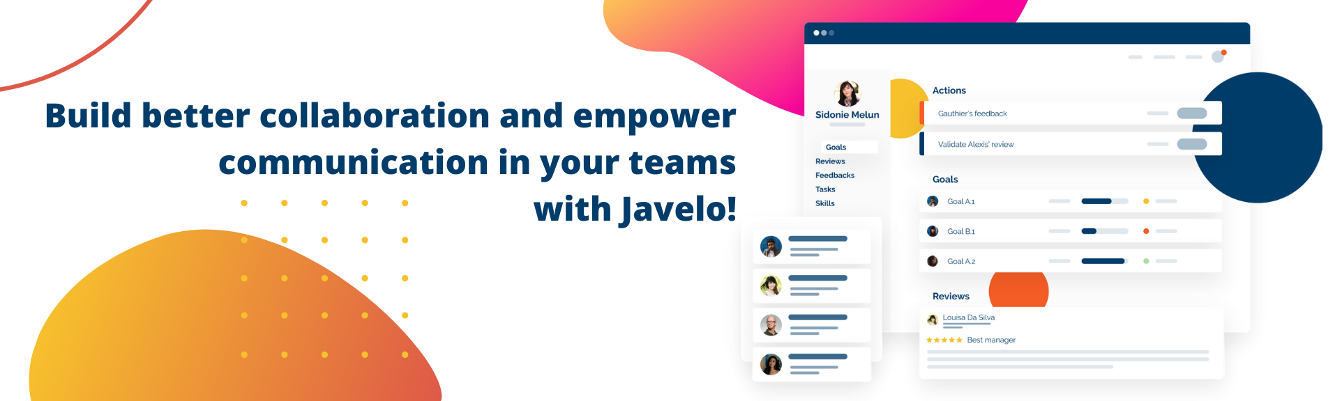 Review Javelo by Tellent: Build better collaboration and communication in your teams! - Appvizer