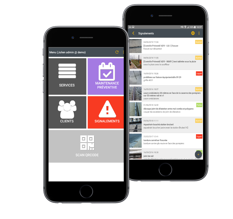 Application mobile Flexio Application mobile Flexio
