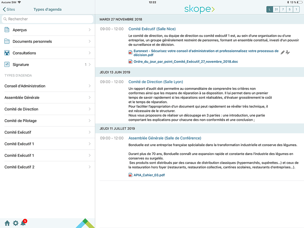iPad version Skope iPad version Skope